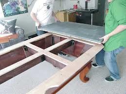 Billiard table moves in Wilson North Carolina