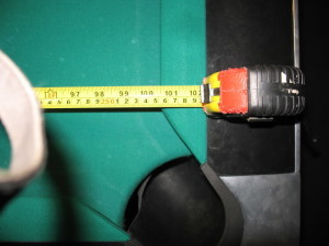 To determine billiard table room sizes, measure your billiard table play field.